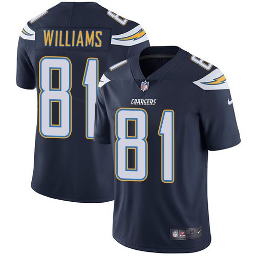 Nike Men & Women & Youth Chargers 81 Mike Williams Navy NFL Vapor Untouchable Limited Jersey,We sell and wholesale Nike Men & Women & Youth Chargers 81 Mike Williams Navy NFL Vapor Untouchable Limited Jersey on line form chian!
